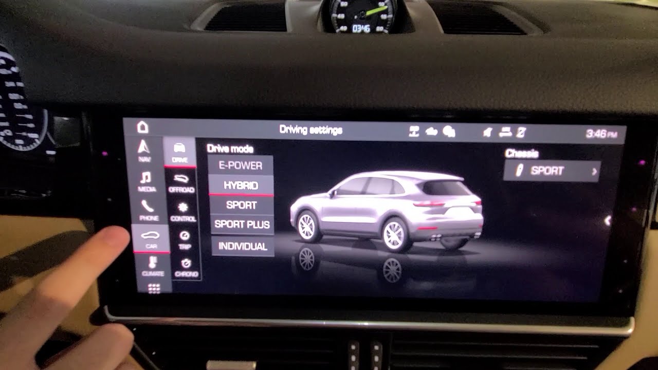How to set Individual Driving Mode on your Porsche
