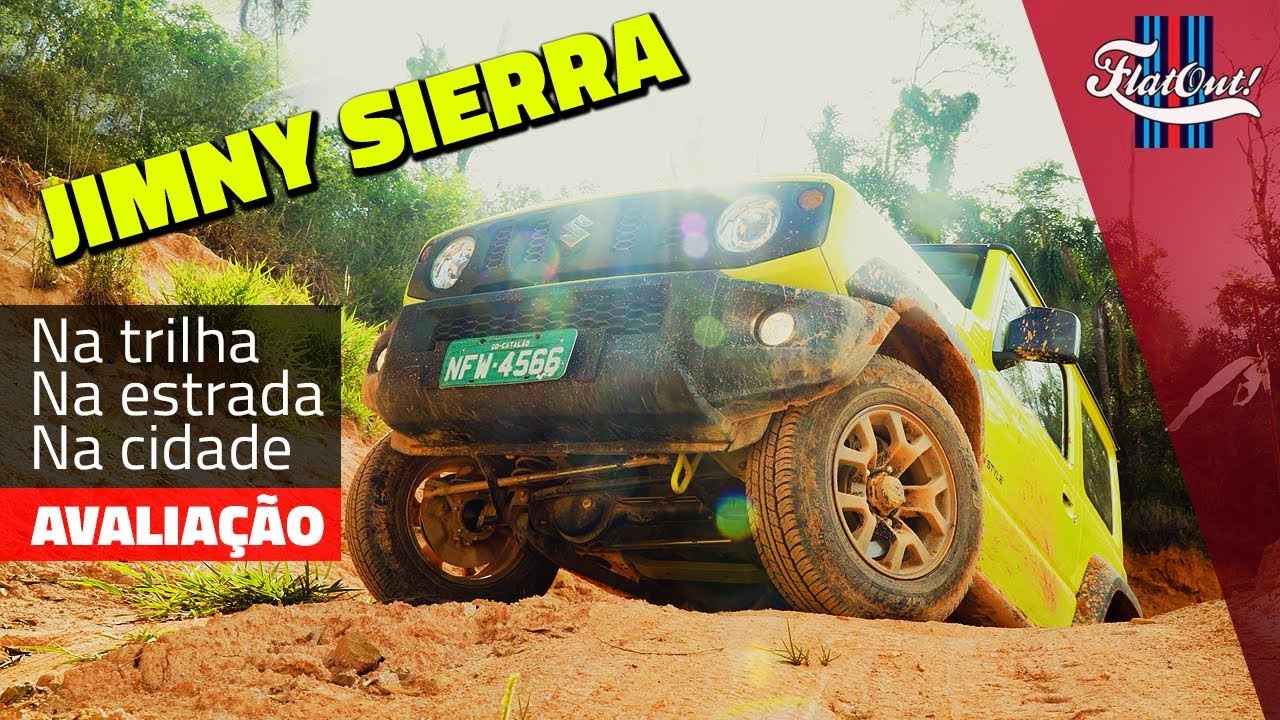 SUZUKI JIMNY SIERRA | AVALIAÇÃO NA TRILHA, NA ESTRADA E NA CIDADE