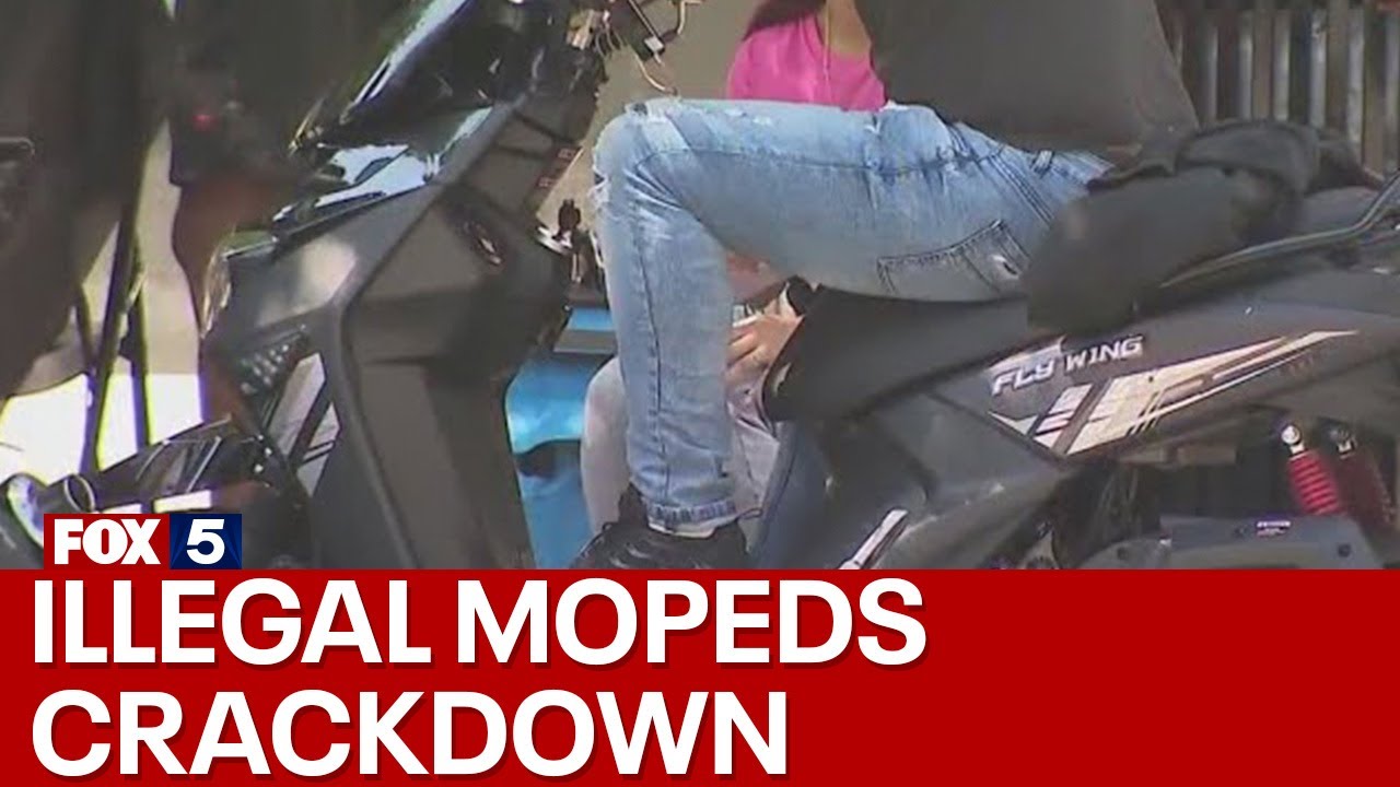 NYPD cracks down on illegal mopeds
