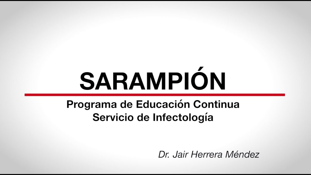Sarampión