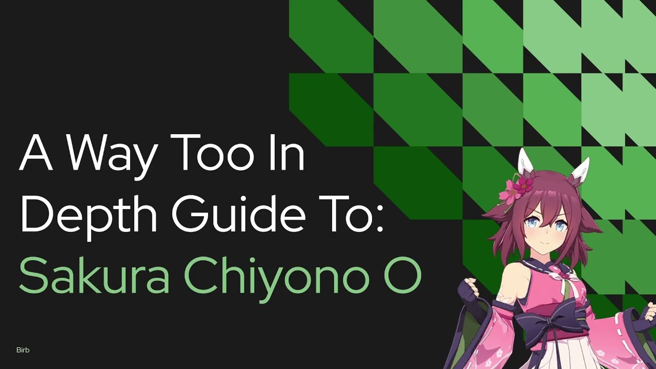 Sakura Chiyono O (Character) - In Depth Guide