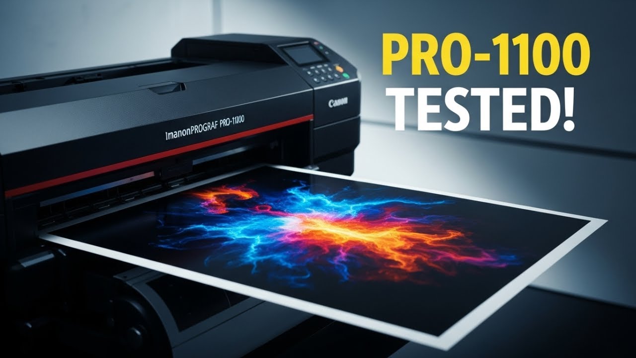 Canon imagePrograf PRO 1100 Printer Review 2025 &ndash; The Ultimate Pro Photo Printer of 2025!