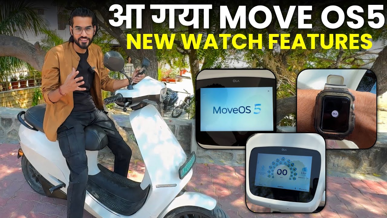 आ गया OLA MOVE OS5⚡️| Killer Features of Move os5 | Ola Gen3 Move OS5 #abhishekmoto #olamoveos5