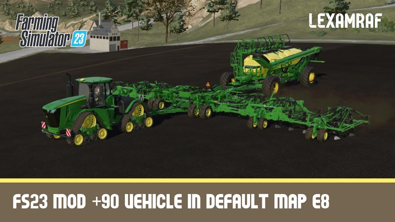 Farming Simulator 23 Mod +90 Vehicles in Default Map | Fs23 | MEGA