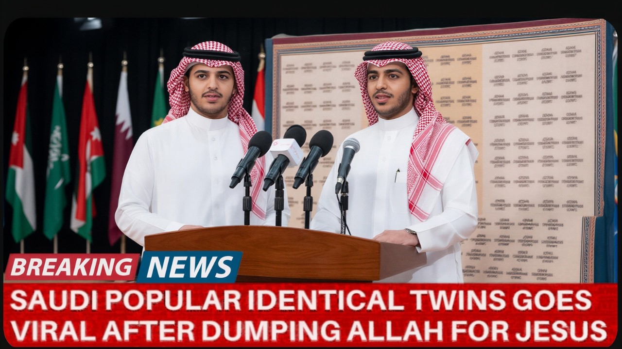 Saudi Popular Identical Twins Goes Viral for Their Confession &ldquo;Jesus Appeared to Us in Mecca&rdquo;