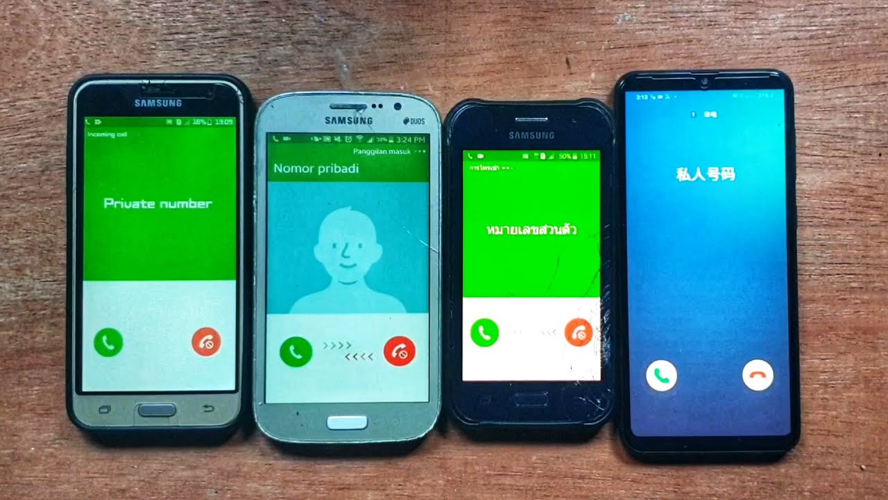 4 Samsung Incoming Calls Over The Horizon At Same Time