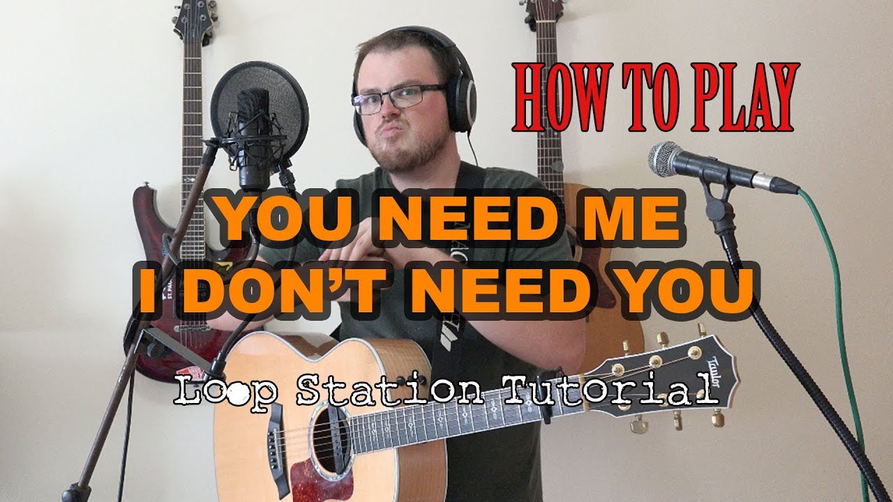 How To Play You Need Me I Don't Need You (Ed Sheeran Loop Tutorial)