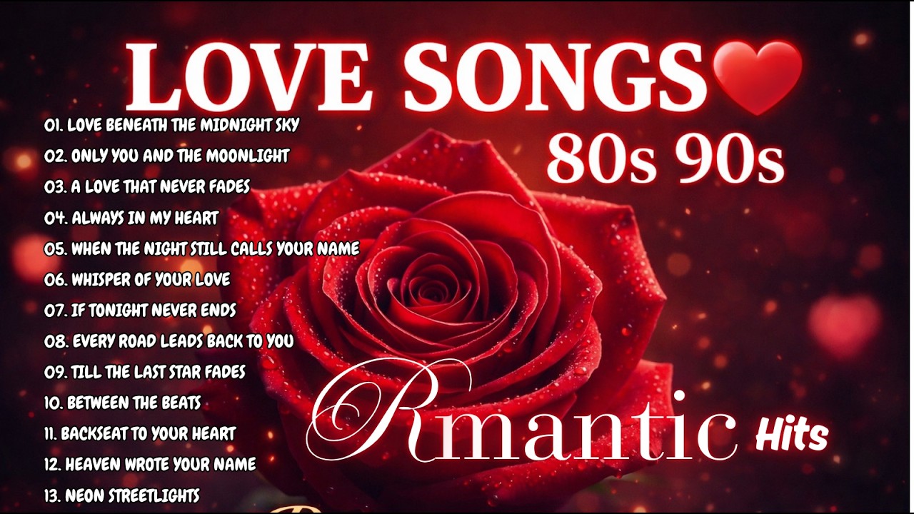 Best 80s 90s Love Songs 💖 Romantic Soft Rock Ballads –Playlist