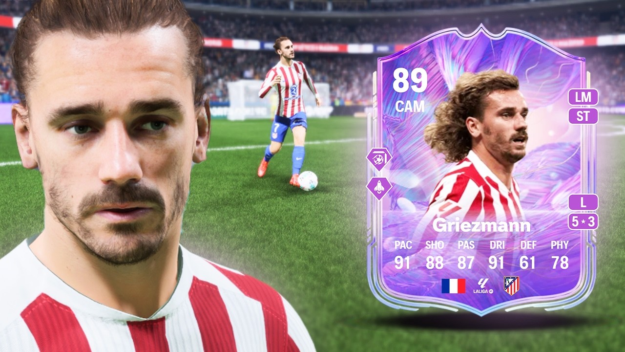 89 GRIEZMANN MAX SKILLS EVOLUTION PLAYER REVIEW IN FC 26 | FC 26 ULTIMATE TEAM