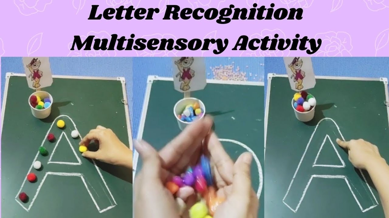 Letter Recognition // Multisensory Activity/ Special Educator / Special Education
