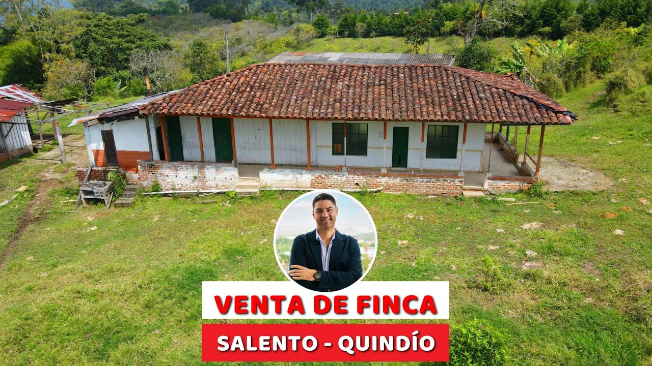 VENTA DE FINCA EN SALENTO, QUINDÍO, COLOMBIA