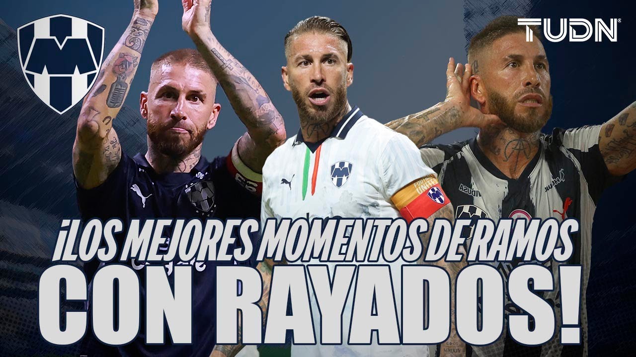 &iexcl;IMPERDIBLE! 😱 Los MEJORES momentos de SERGIO RAMOS con Rayados de Monterrey | TUDN