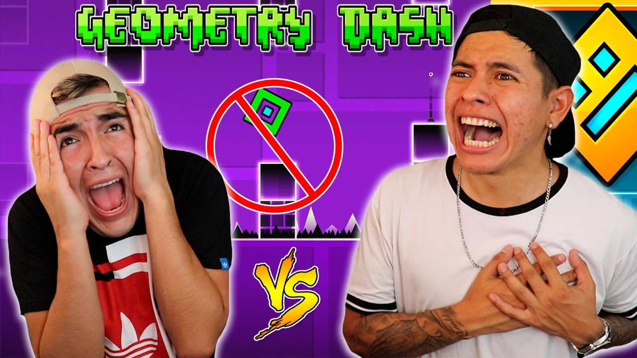 PAPIEDSON vs RAMIRIN en GEOMETRY DASH 😱 *Esto es IMPOSIBLE*