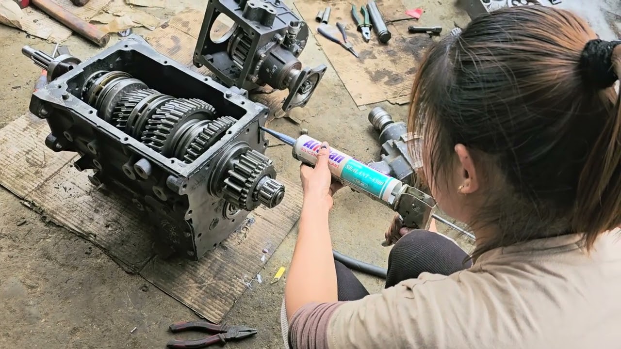Truck gearbox repair. Part 2