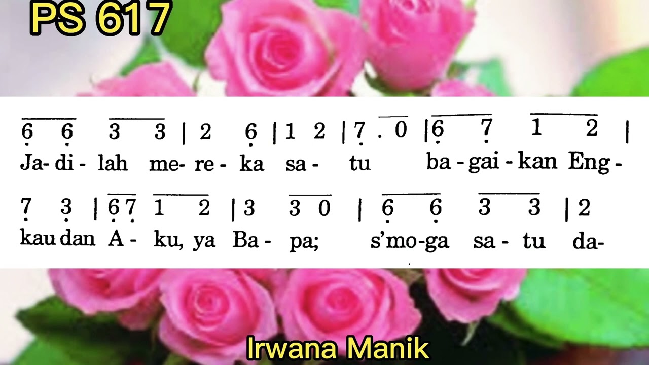 Puji Syukur 617, Jadilah Mereka Satu, Lagu Misa 