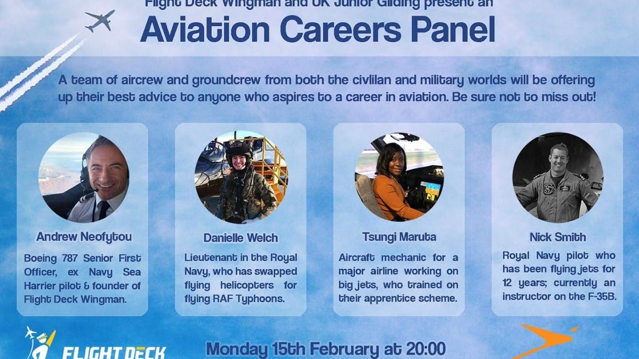 The eWinter Series Round 2: Aviation Careers Pannel