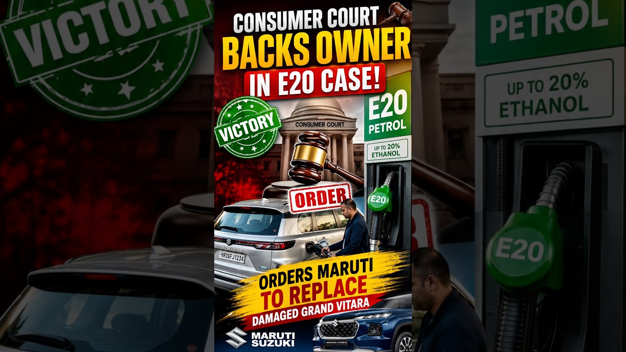 E20 Fuel in Trouble? Consumer Court Rule in Maruti Suzuki E20 Case  #e20petrol ##e20fuel #e20