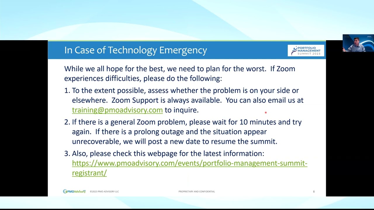 Welcome and Introduction to Portfolio Management Summit - Te Wu