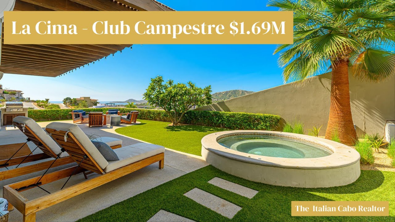 Looking For A Golf Villa Under $2M USD In San Jose Del Cabo? Check Out La Cima 56 - Club Campestre.