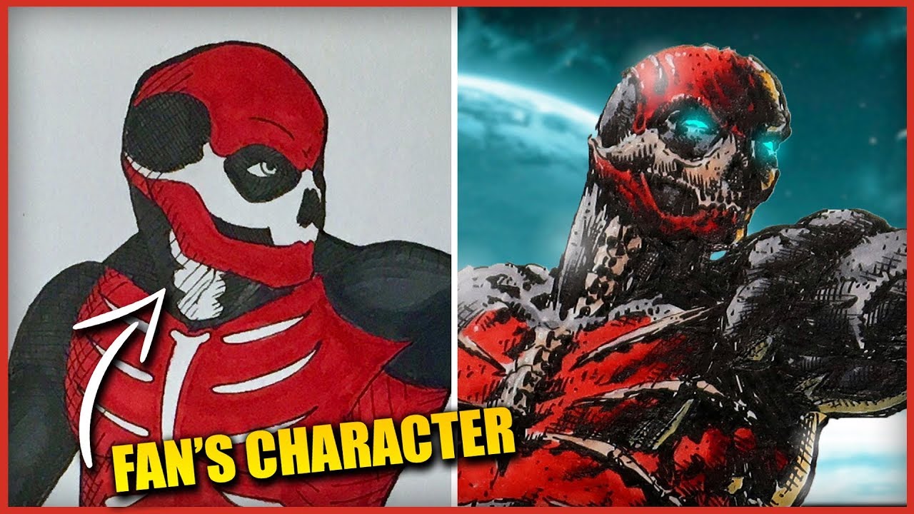 DRAWING A FANS ORIGINAL CHARACTER!