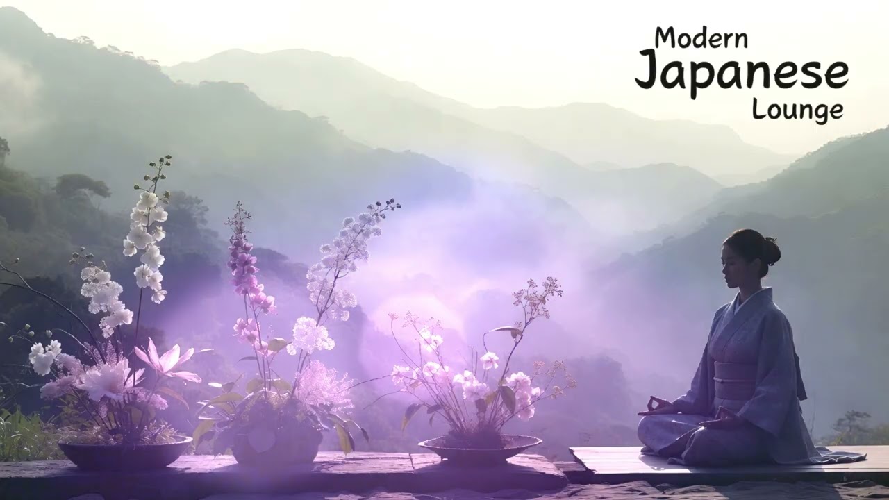 Modern Japanese Lounge 🌸 Relaxing Meditation Music for Calm Focus (2h+)