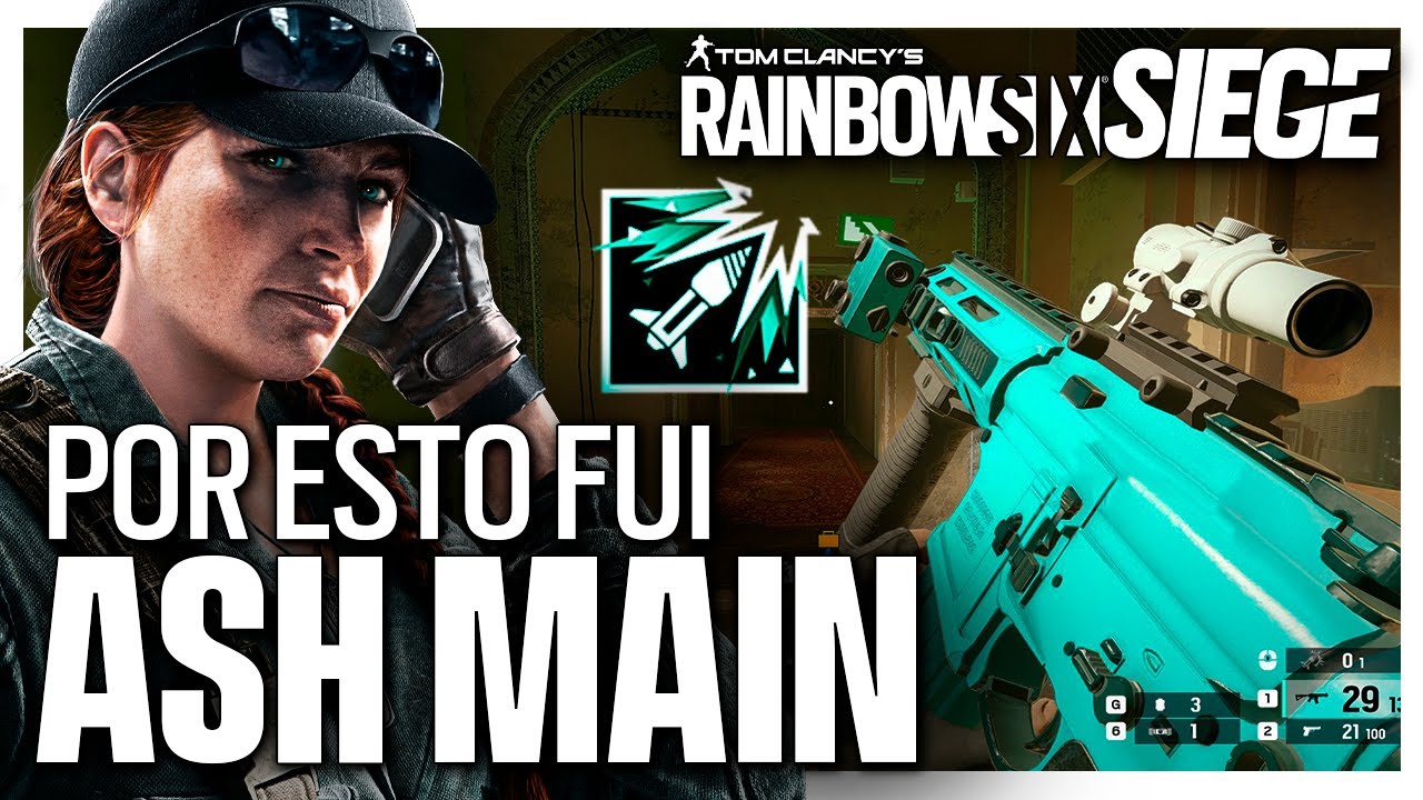Por ESTO FUI MAIN ASH | Caramelo Rainbow Six Siege Gameplay Español