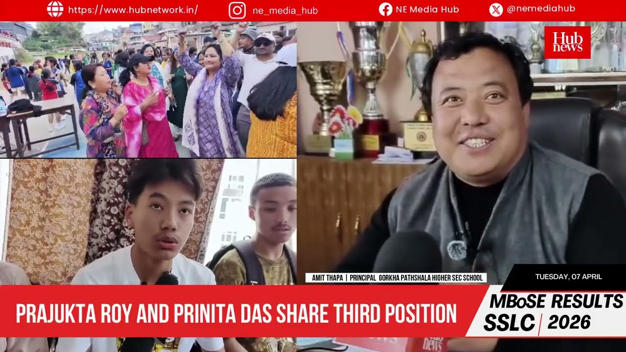 Gorkha Pathshala tops MBOSE SSLC: Principal Amit Thapa hails the students' dedication