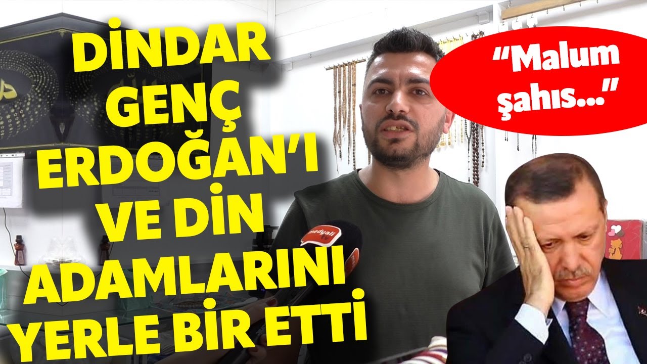 DİNDAR GEN&Ccedil; KONUŞMASIYLA ERDOĞAN'I VE DİN ADAMLARINI YERLE BİR ETTİ! I SOKAK R&Ouml;PORTAJI