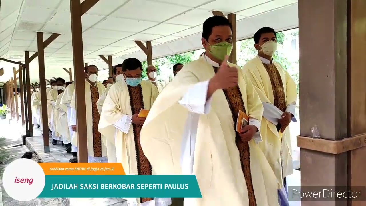 ROMO ERFAN, BORKOBARLAH SEPERTI PAULUS, tahbisan imam KAS 25/01/23 @Agus Suryana Gunadi ISENG