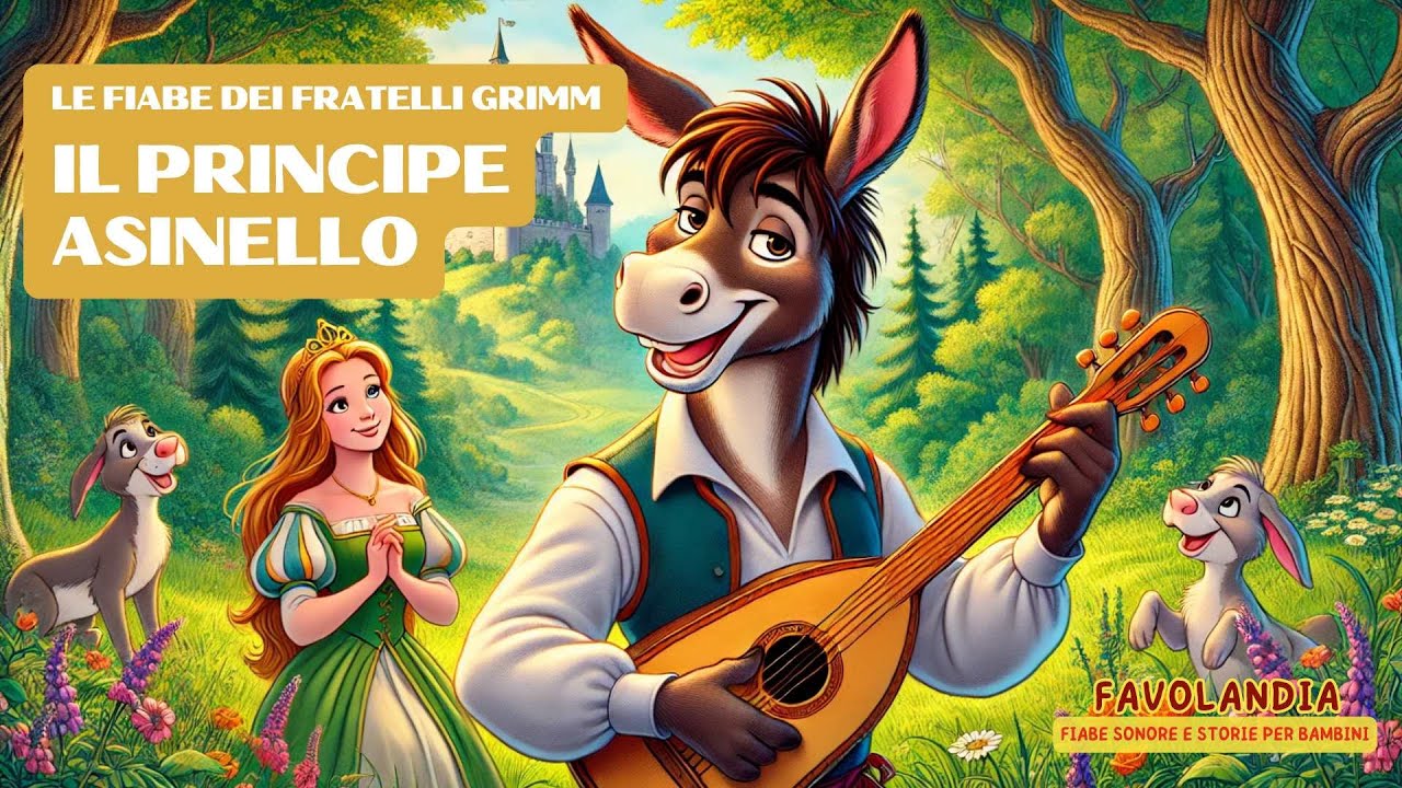 IL PRINCIPE ASINELLO - Fiaba tradizionale dei Fratelli Grimm
