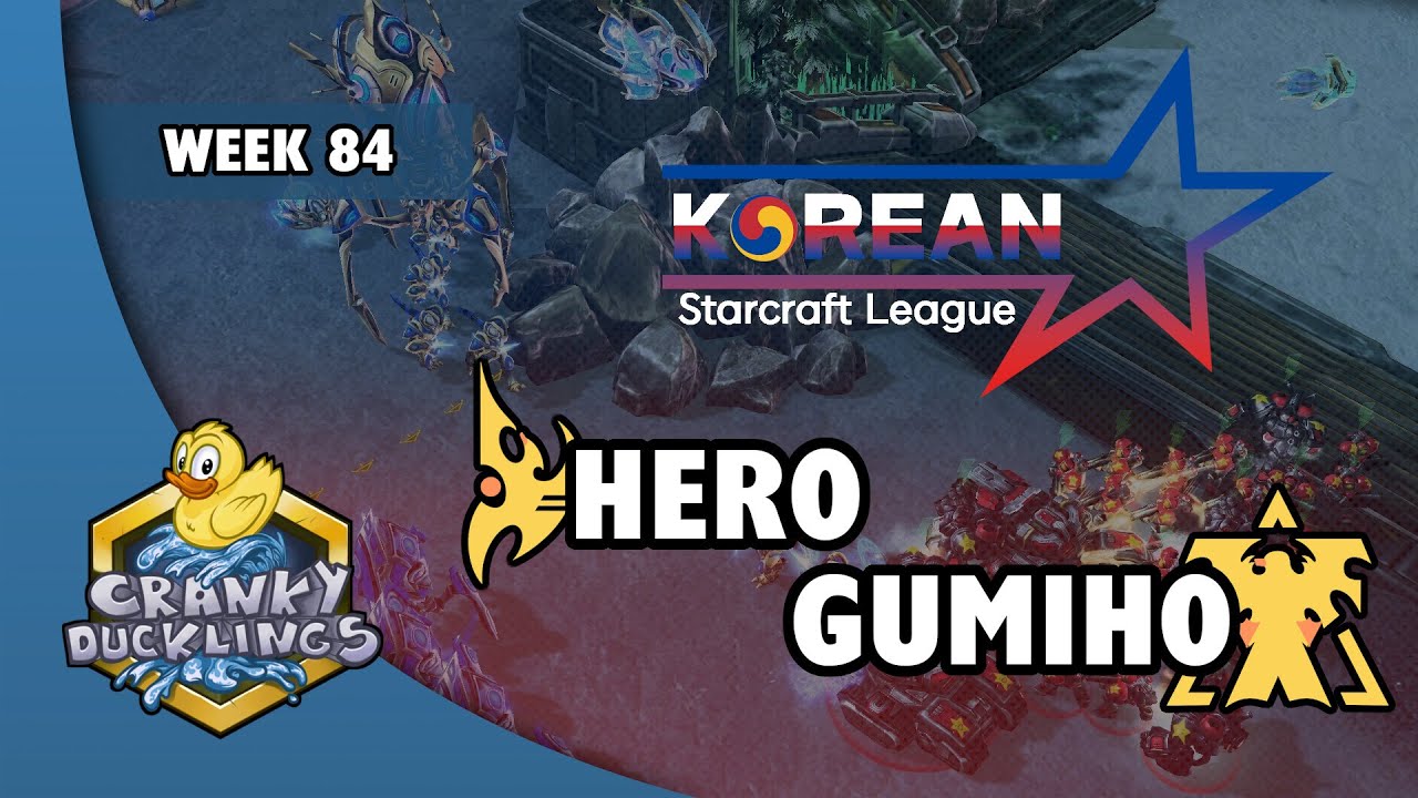 herO vs GuMiho - PvT | Korean StarCraft League: Week 84 | Open StarCraft 2 Tournament