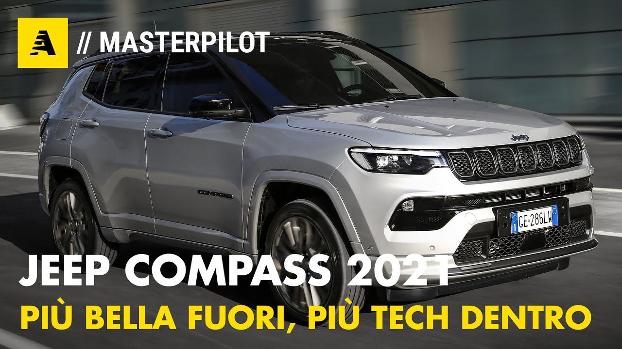 Nuova Jeep COMPASS 2021 | Restyling, nuovi interni e più tecnologia. Anche DIESEL