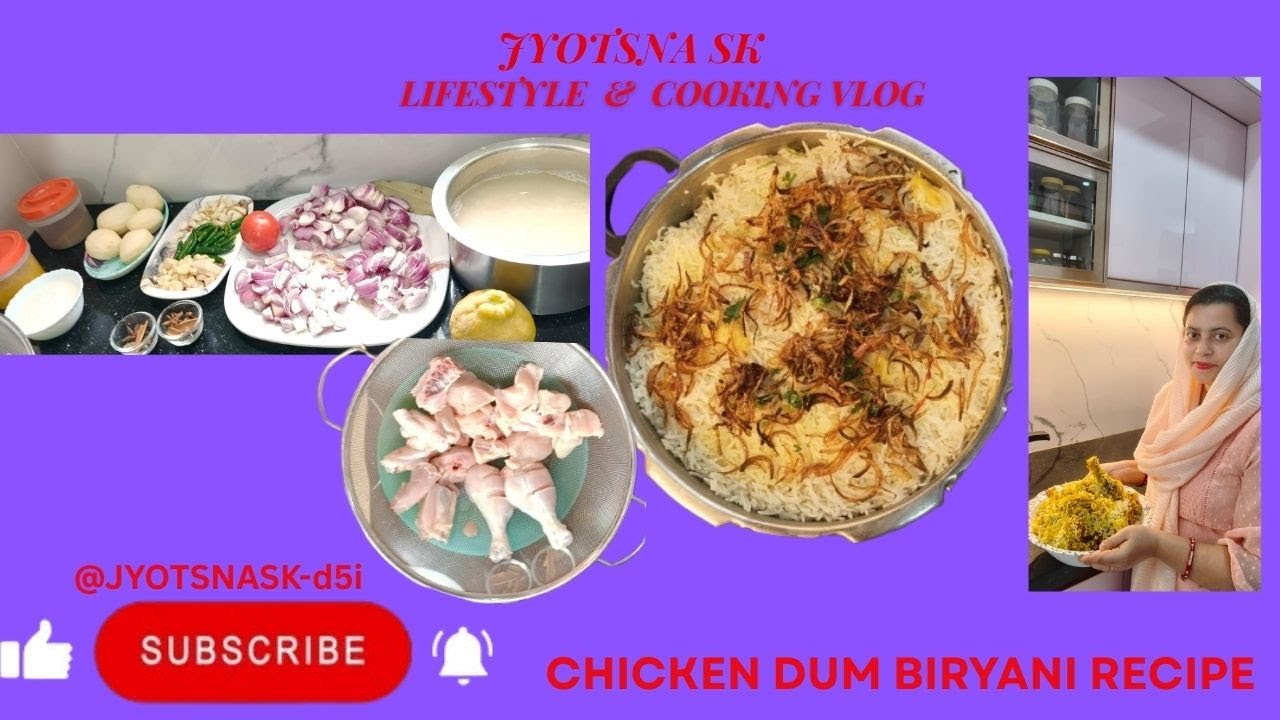 Chicken Dum Biryani Recipe| Daily Routine