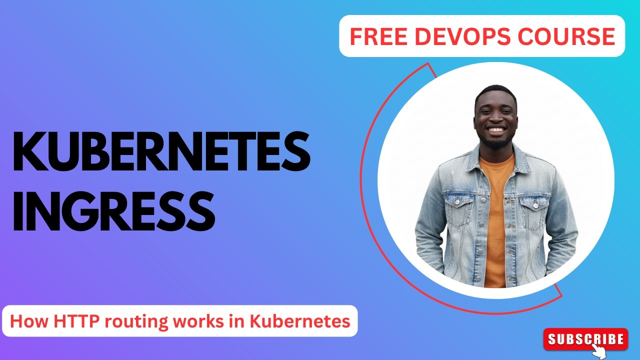 Kubernetes Ingress | FREE DevOps Course | #kubernetes #kubernetestutorial #ingress #devopstraining