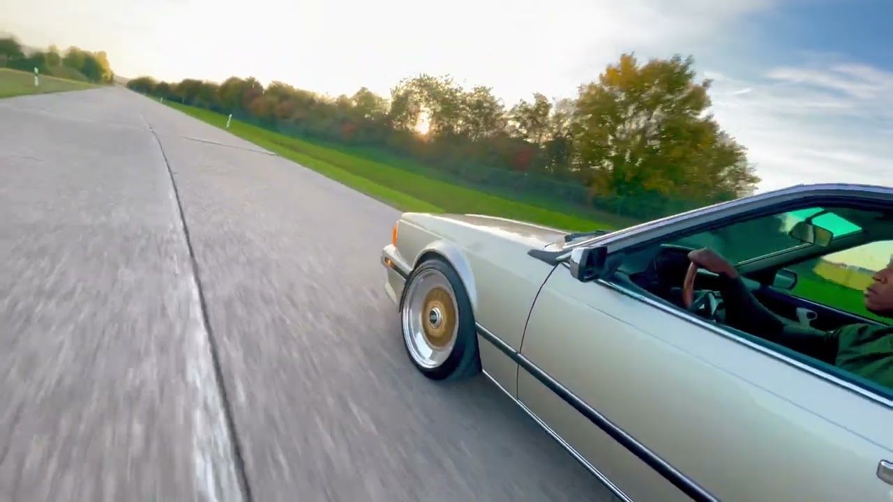 E24 BMW 635csi on gold BBSrs with floating centercap. #bmw #bmw635csi