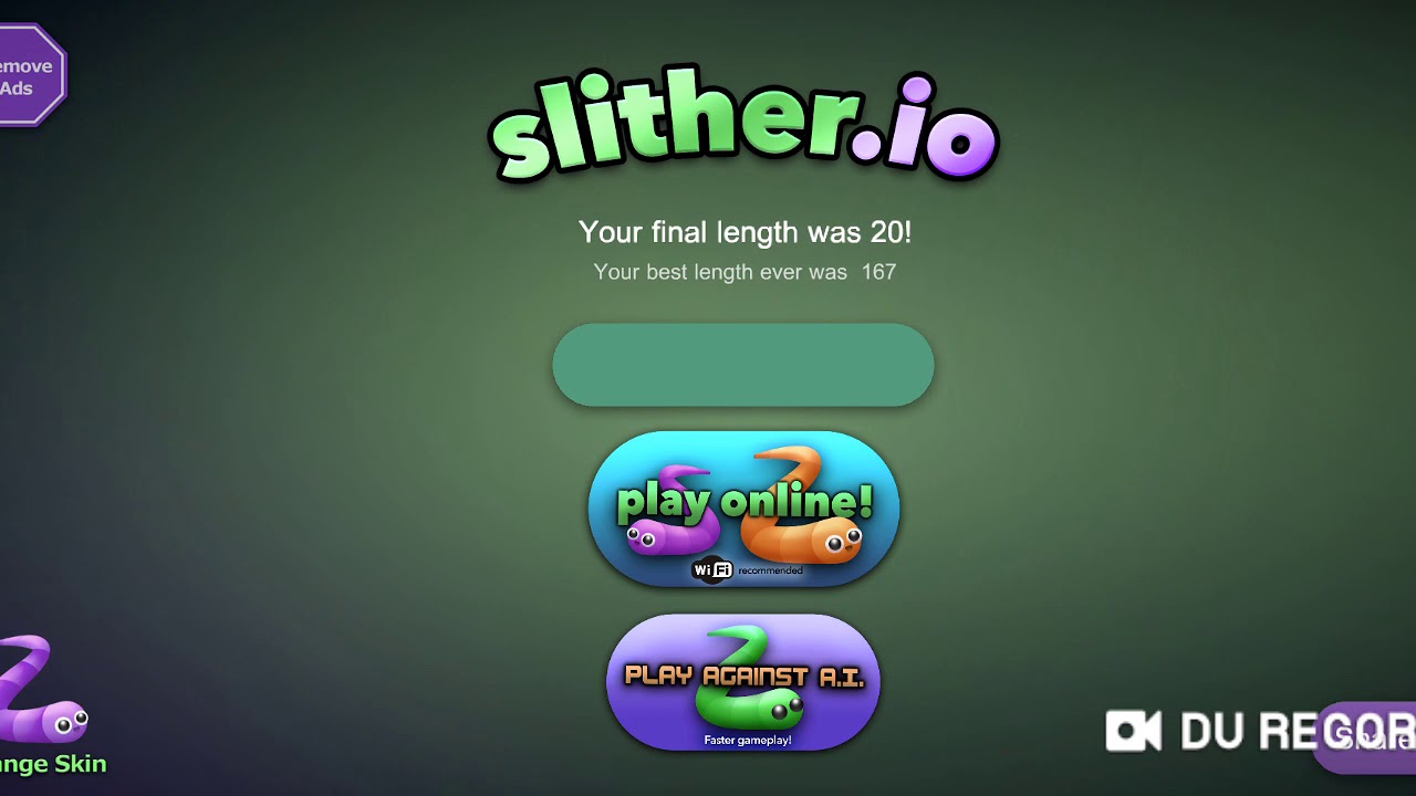 Slither.io Gameplay