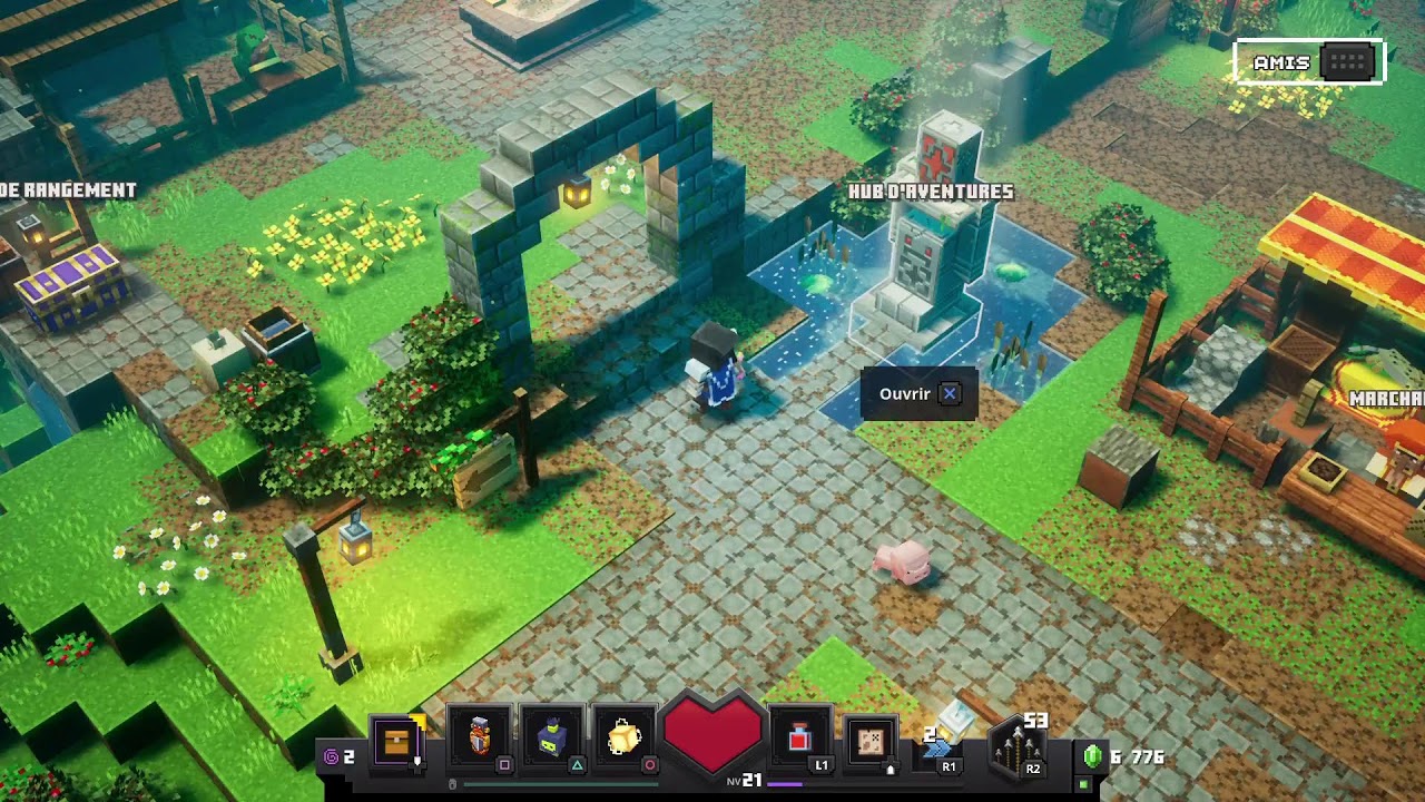 Minecraft  Donjon fr