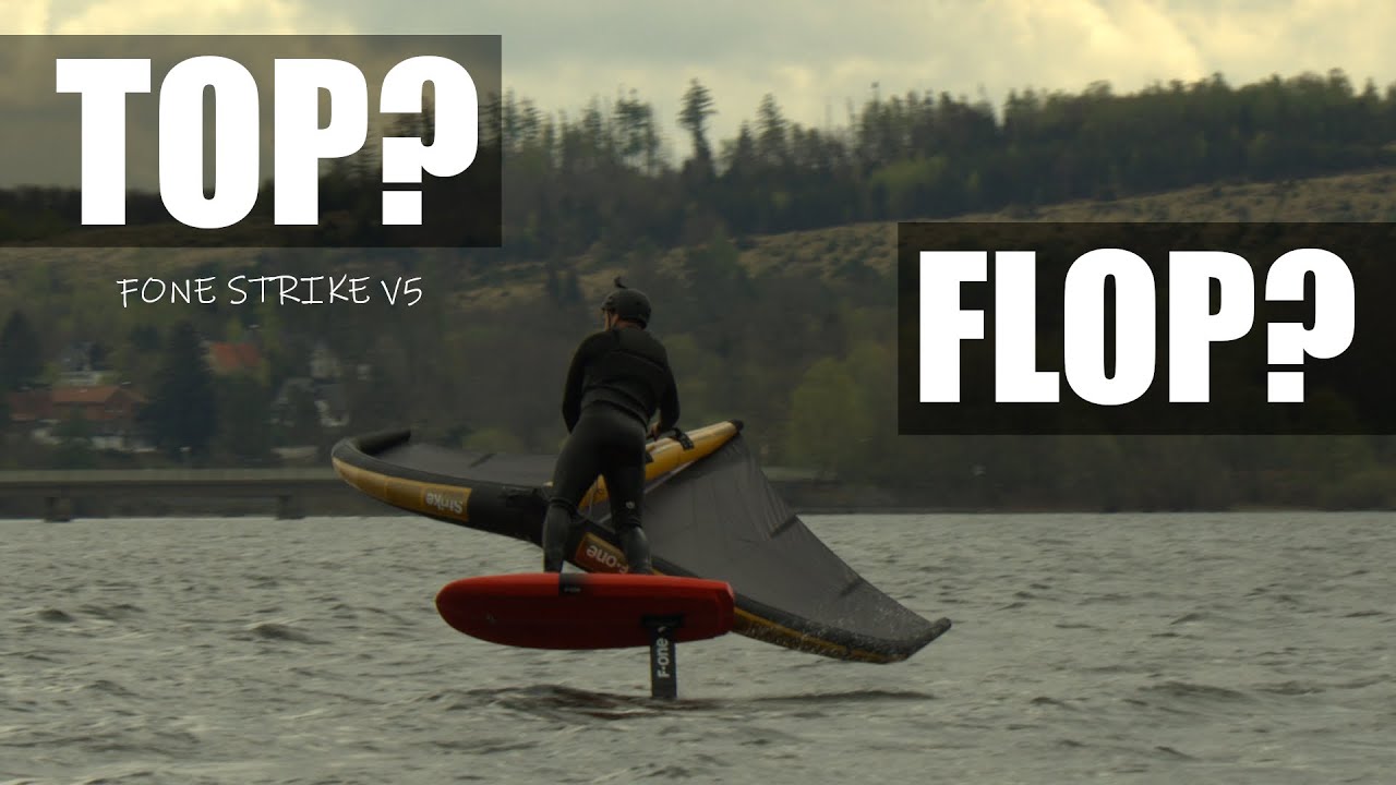 Wingfoilen am Möhnesee - FONE Strike V5 ALULLA - ERSTER TEST