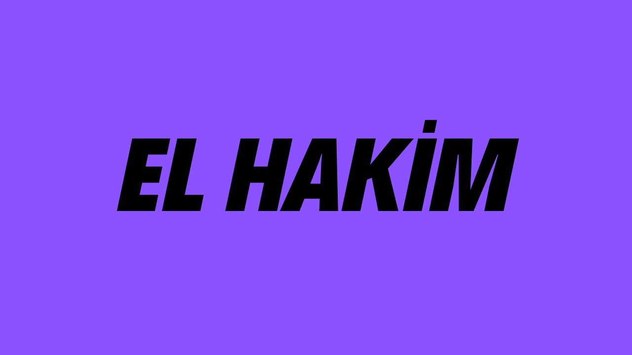 El Hakim | Cenk Sabuncuoğlu