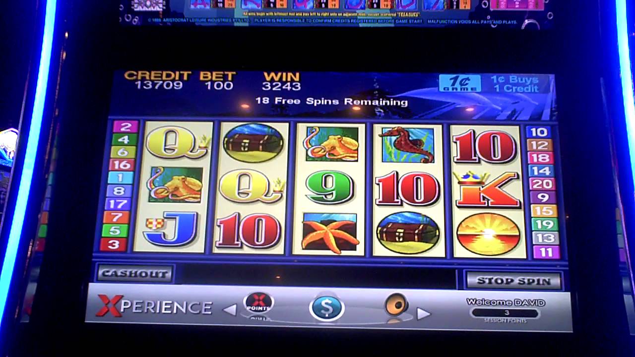 Dolphin Treasure Slot Machine Bonus
