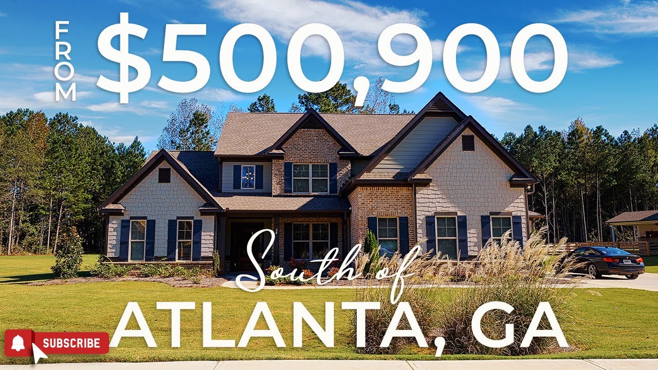INSIDE A SPACIOUS 5 BEDROOM HOUSE JUST SOUTH OF ATLANTA, GA | FROM $500,900 | MUST SEE!!