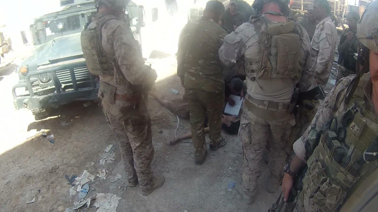 The Man in the Arena QR Code 25: Navy SEAL Craig Miller Near the ISIS Terrorist