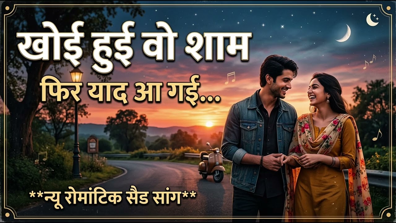खोई हुई वो शाम 🌙 | Old Hindi Romantic Song | 60s 70s Retro Style Love Song