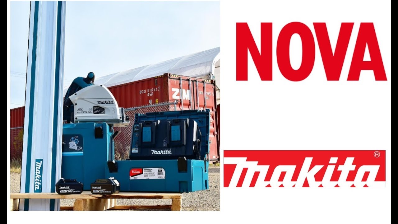 A Fantastica Serra Circular De Trilho MAKITA SP6000 Agora na Versão a Bateria 36V MAKITA DSP600Z