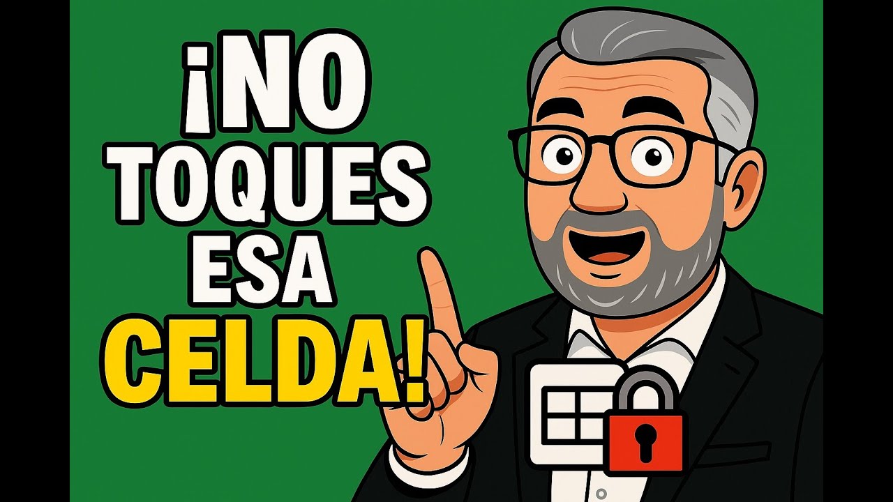 🔒 Cómo Proteger Celdas en Excel (¡y dejar otras desbloqueadas!)