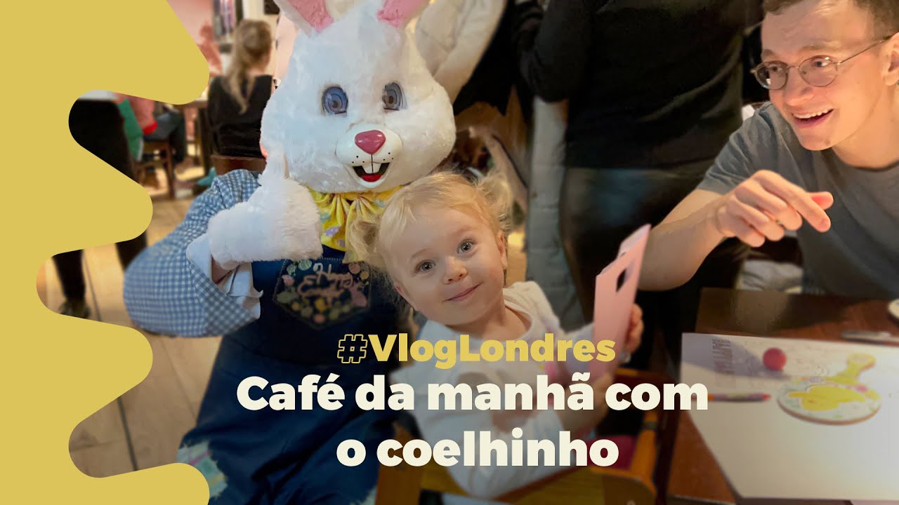 Café da manhã com coelhinho - Vlog