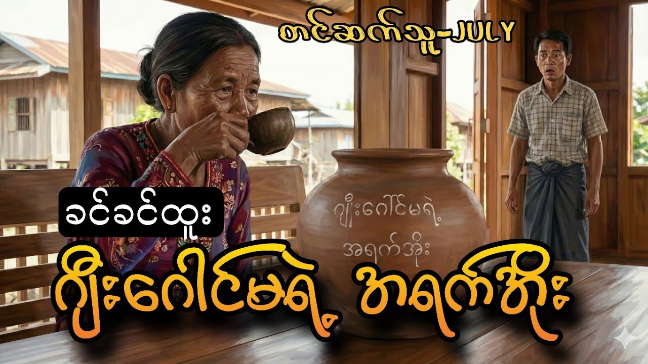 ဂျီးဂေါင်မရဲ့ အရက်အိုး ဝတ္ထုတို(စ/ဆုံး)✍️ ခင်ခင်ထူး #myanmaraudiobook 