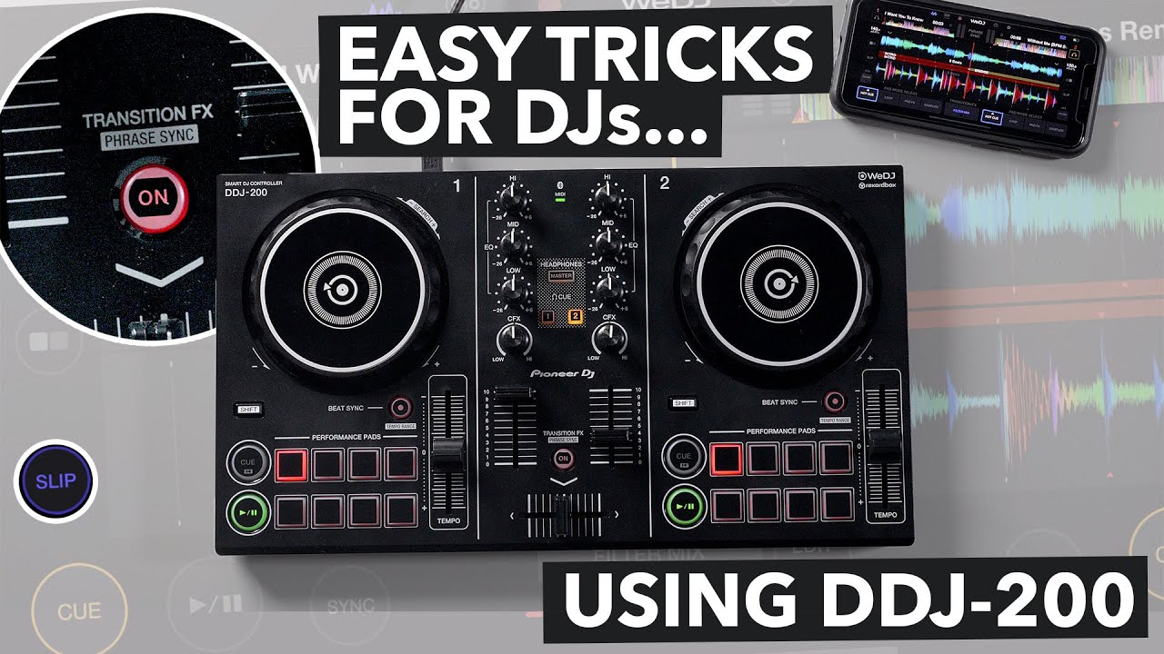 3 техники микширования для DDJ 200