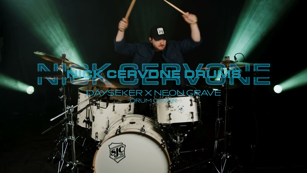 Nick Cervone - Dayseeker - 'Neon Grave' Drum Cover