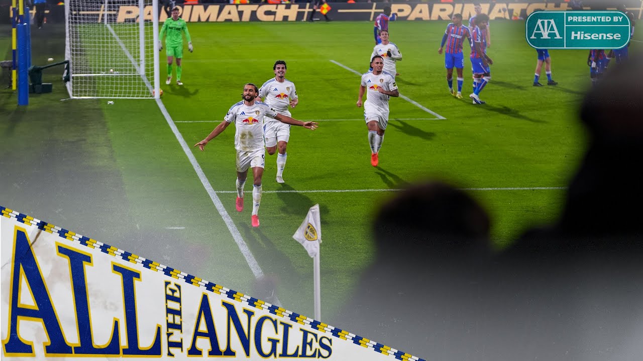 All The Angles as Leeds United hit four past Palace!